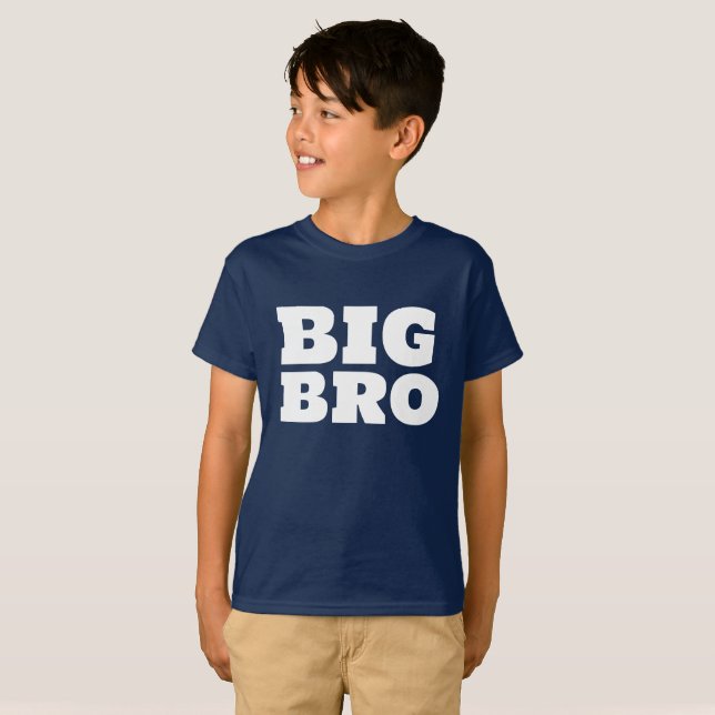 GRANDE IRMÃO BRO T-SHIRTS CAMISETAS (Frente Completa)