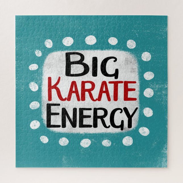 Grande Karate Energy Jigsera Quebra-cabeça (Vertical)