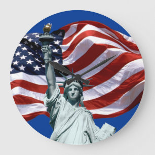 Grande Lady Liberty, Relógio de Muro de Glória