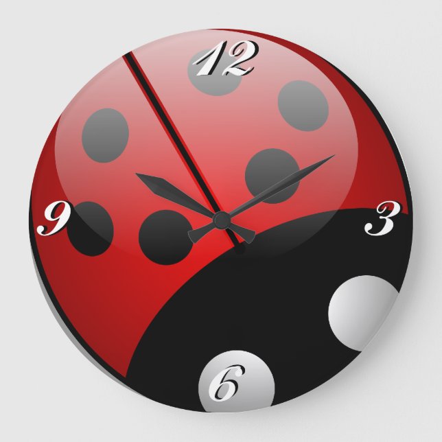 Grande Ladybug, Relógio (Frente)