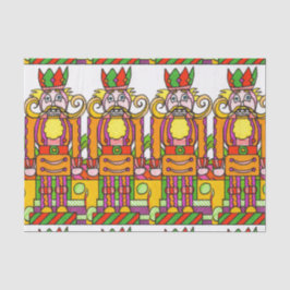 Grande lenço de papel dos Nutcrackers