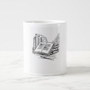Grande Livros de amostra de café em caneca