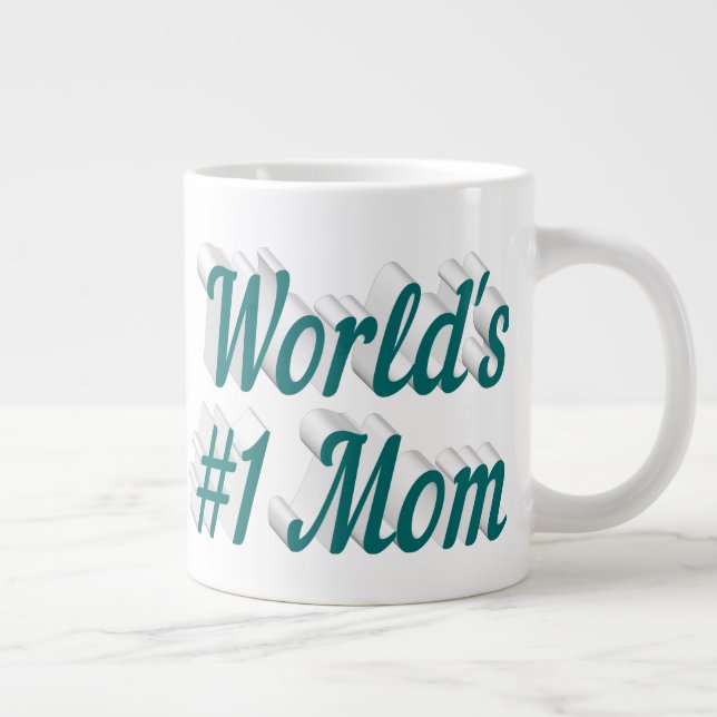 Grande Mãe, metade verde de uma caneca gigante de café (Direita)