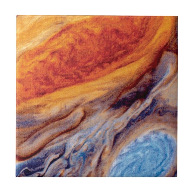 Grande Mancha Vermelha de Júpiter - Foto da NASA V (Frente)