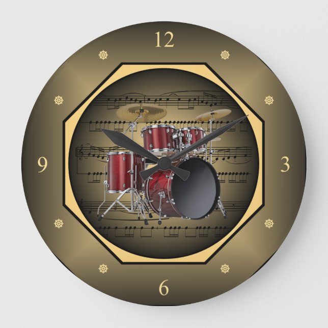 Grande Marca de relógio ~ Conjunto de tambores ~ Folha de (Frente)