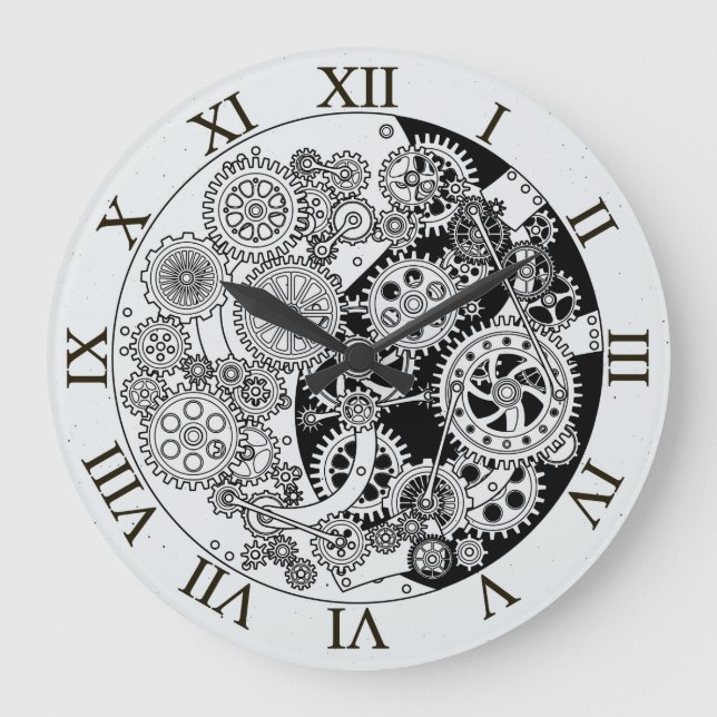 Grande Mecanismo de relógio esquentado com cotovelos (Frente)