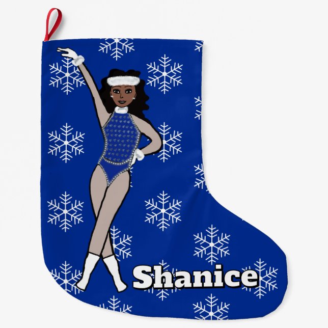Grande Meia de Natal Blue Dancer #1 (Frente)