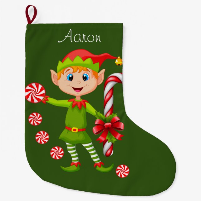 Grande Meia de Natal, Elfo de Natal (Frente)