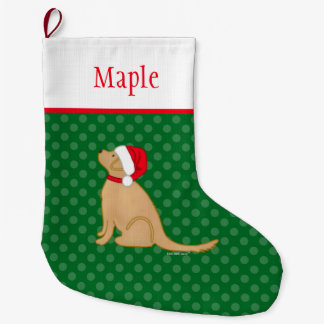 Grande Meia de Natal Personalizada para Cachorro