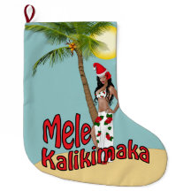 Meia do Natal do Pin-acima Mele Kalikimaka de