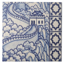 Grande Mural de Azulejo da Muralha 4 de 6 Meio Dir