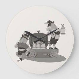 Grande músico bávaro divertido convida para o relógio Okt