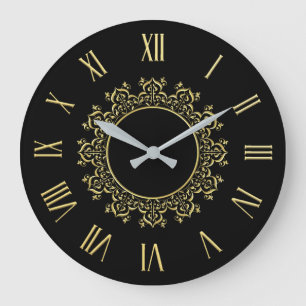 Grande Náutico de golfinho minimalista simples  Relógio