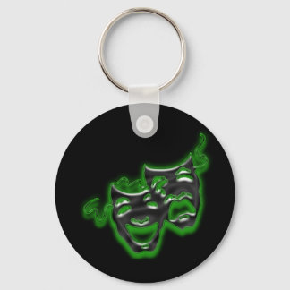 Grande Neon Green Mask Chaveiro
