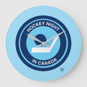 Grande Noite de Hóquei no Canadá: Relógio de Logotipo Ret