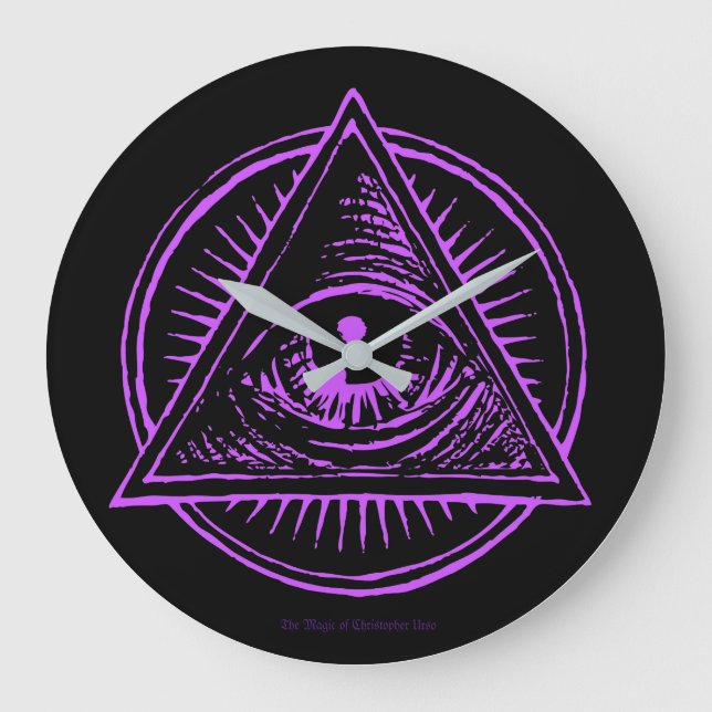 Grande O Relógio de Olhos Mágicos (Frente)