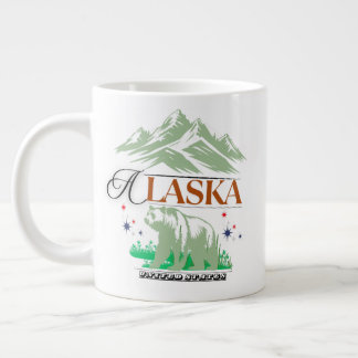 Grande O Urso do Alasca – Caneca de Café de Aventura