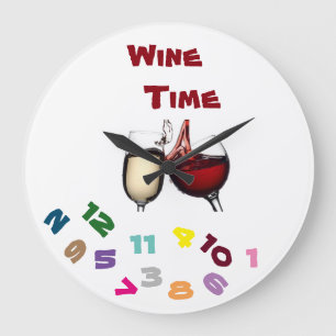 GRANDE "ON ***WINE TIME***" COM ESTE LEGAL RELÓGIO