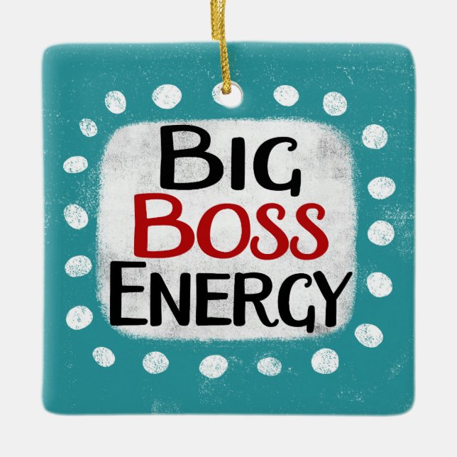 Grande Ornamento de Energia do Chefe (Frente)