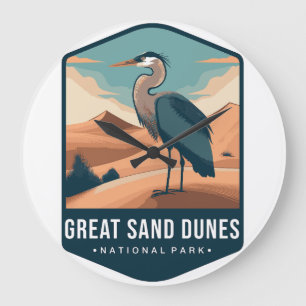 GRANDE PARQUE NACIONAL DAS GRANDES DUNES DE AREIA RELÓGIO