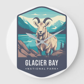 GRANDE PARQUE NACIONAL GLACIER BAY RELÓGIO 2025