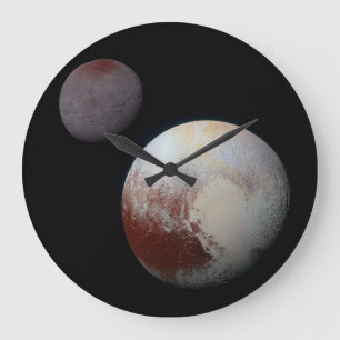 Grande Plutão e Charon NASA - Novo Relógio de Horizontes