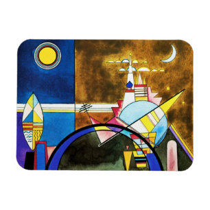 Grande porta de Kandinsky do ímã de Kiev