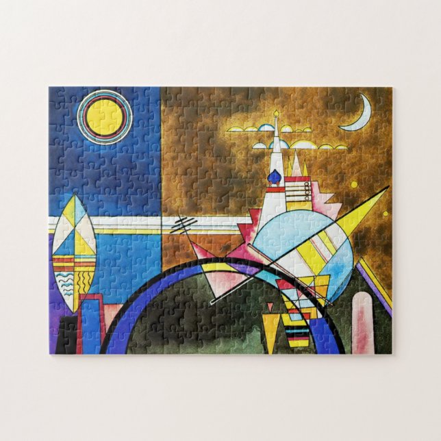Grande porta de Kandinsky do quebra-cabeça de Kiev (Horizontal)