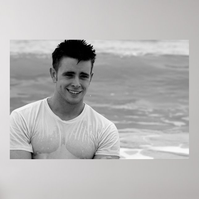 Grande Poster - Craigery Morgan Beach (Frente)