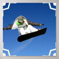Grande Poster de Snowboard