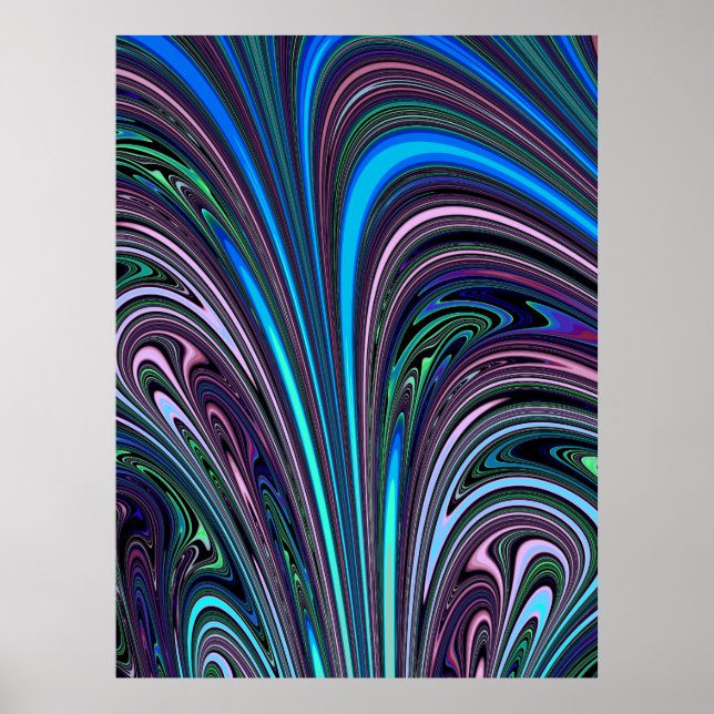 Grande Poster Fractal 10/19 (Frente)