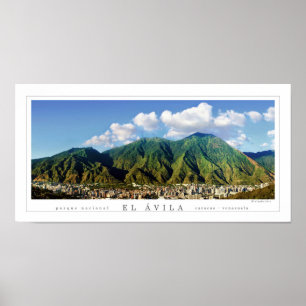 Grande poster panorâmica do Parque Nacional de El