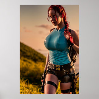 GRANDE POSTER - TOMB RUBBER - Bianca Beauchamp