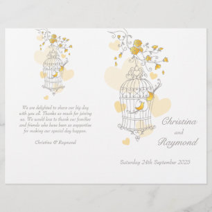 Grande programa Casamento de cinzas amarelas da ga