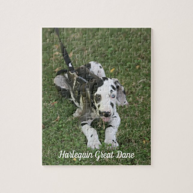 Grande Quebra-cabeça de Dane Puppy (Vertical)