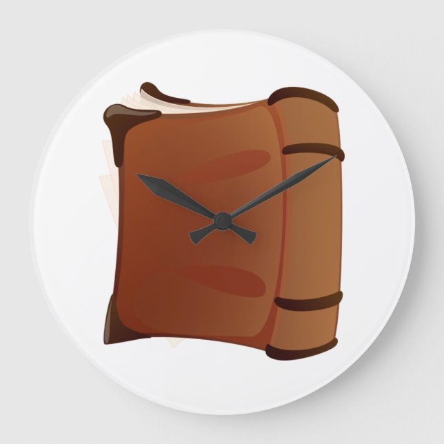 Grande Relógio Antigo do Livro (Frente)