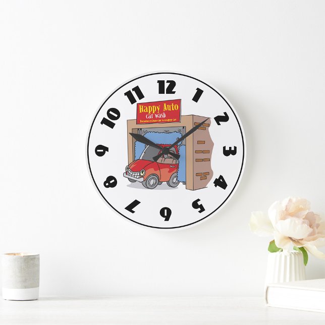 Grande Relógio Automático Feliz (Criador carregado)