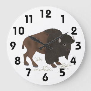 Grande Relógio Bison