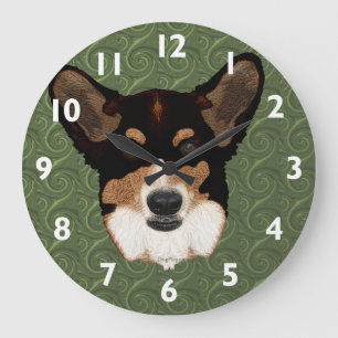 Grande Relógio Cardigan Welsh Corgi