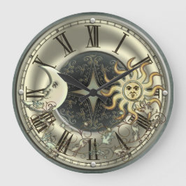 Grande Relógio Celestial Do Sol E Da Lua