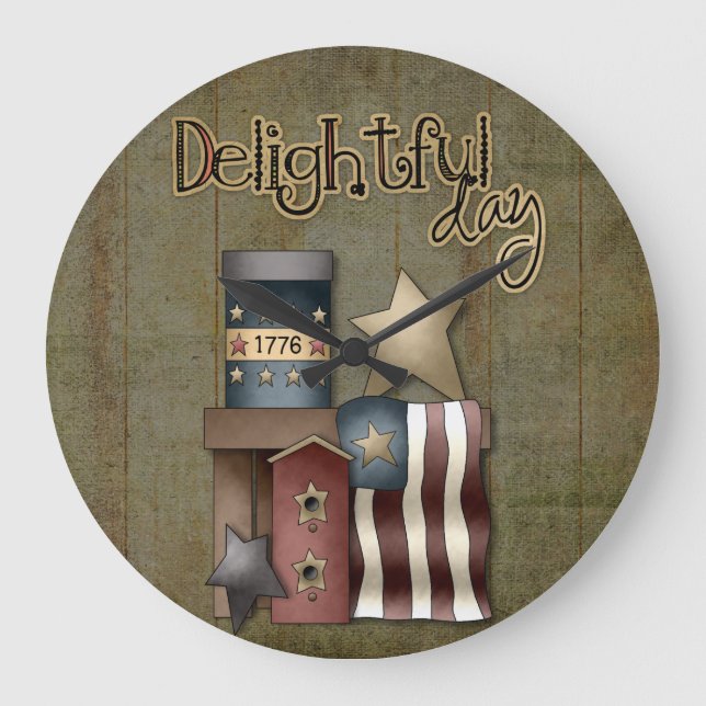 Grande relógio country (Frente)