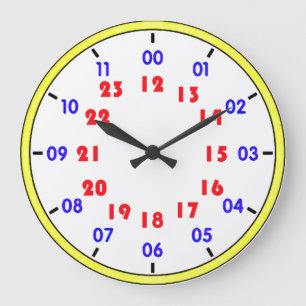 Grande Relógio de 24 horas