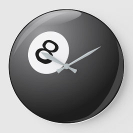 Grande relógio de 8 bolas