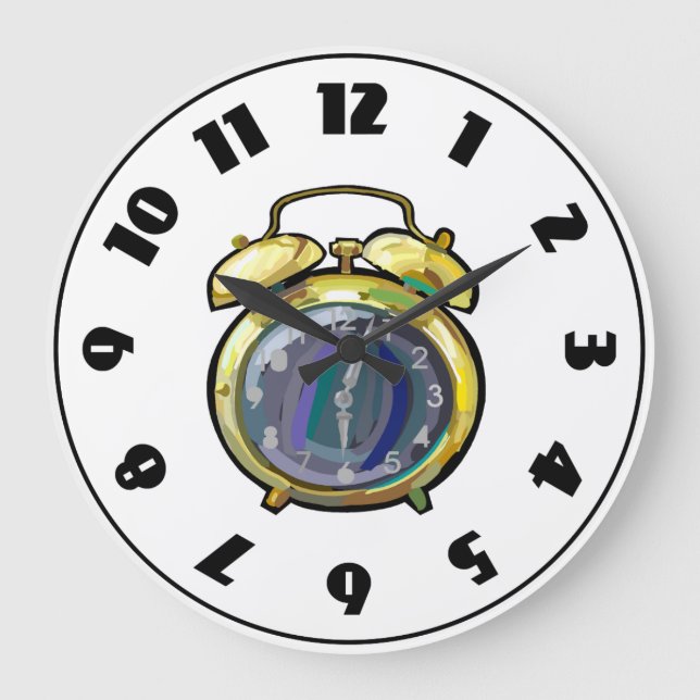 Grande Relógio de alarme (Frente)