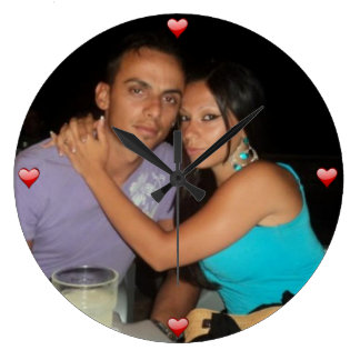 Grande relógio de amor