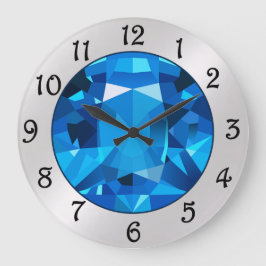 Grande relógio de apphire