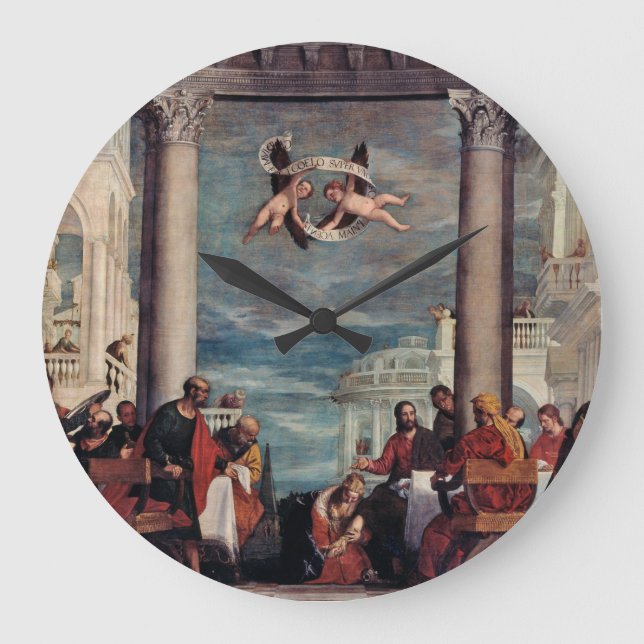 Grande Relógio de arte fina (Frente)