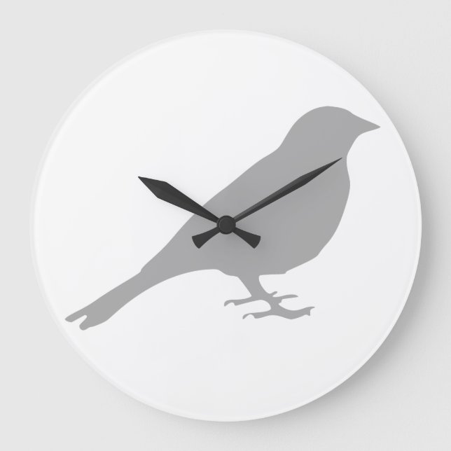 Grande Relógio de Aves da cinza (Frente)