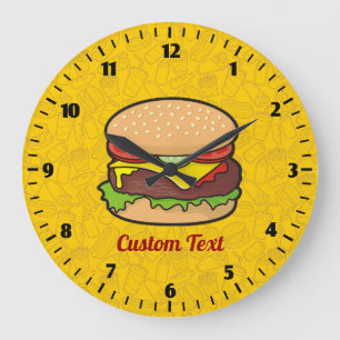 Grande Relógio de Cheeseburger