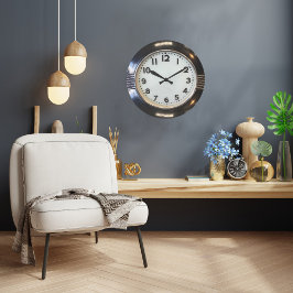 Grande Relógio de Design de Arte